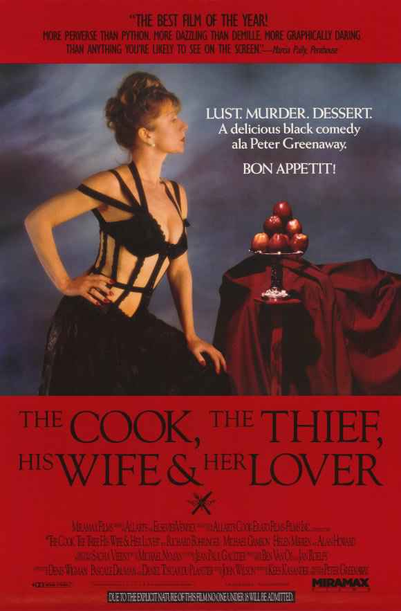 [18+] The Cook, The Thief , His Wife & Her Lover 1989